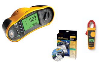 Fluke offers Installation Testers with FREE Current Clamp  and data management software